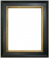 Danbury Black and Gold Picture Frame