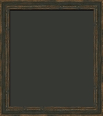 Harrison Distressed Charcoal Black Painting Frame