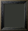 Jellico Black Granite Distressed Rustic Frame 2 1/4"